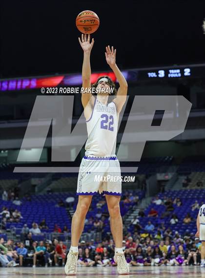 Thumbnail 3 in Lipan vs. LaPoynor (UIL 2A Basketball State Final) photogallery.