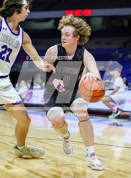 Thumbnail 3 in Lipan vs. LaPoynor (UIL 2A Basketball State Final) photogallery.