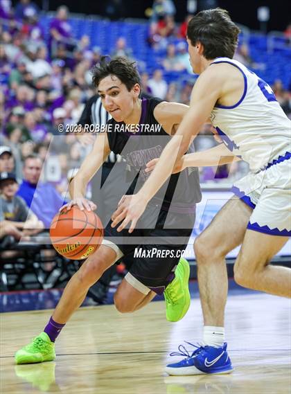 Thumbnail 3 in Lipan vs. LaPoynor (UIL 2A Basketball State Final) photogallery.