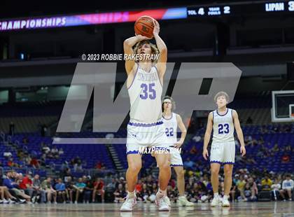 Thumbnail 3 in Lipan vs. LaPoynor (UIL 2A Basketball State Final) photogallery.