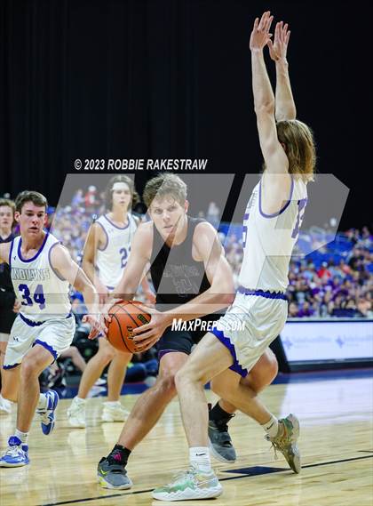 Thumbnail 1 in Lipan vs. LaPoynor (UIL 2A Basketball State Final) photogallery.