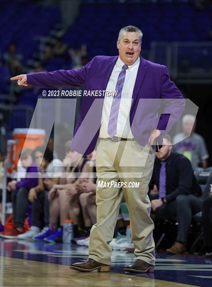 Thumbnail 2 in Lipan vs. LaPoynor (UIL 2A Basketball State Final) photogallery.