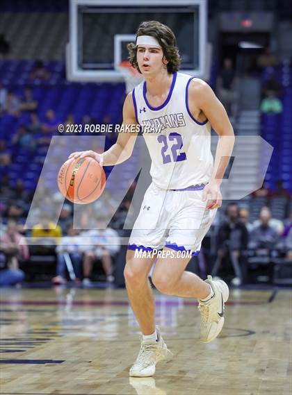 Thumbnail 3 in Lipan vs. LaPoynor (UIL 2A Basketball State Final) photogallery.