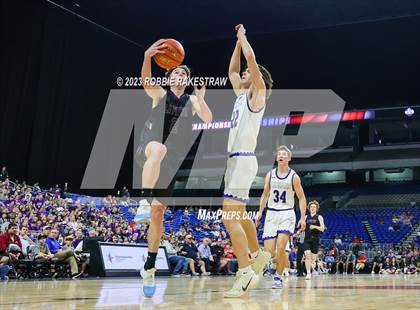 Thumbnail 1 in Lipan vs. LaPoynor (UIL 2A Basketball State Final) photogallery.