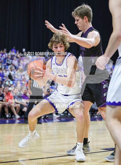 Thumbnail 1 in Lipan vs. LaPoynor (UIL 2A Basketball State Final) photogallery.