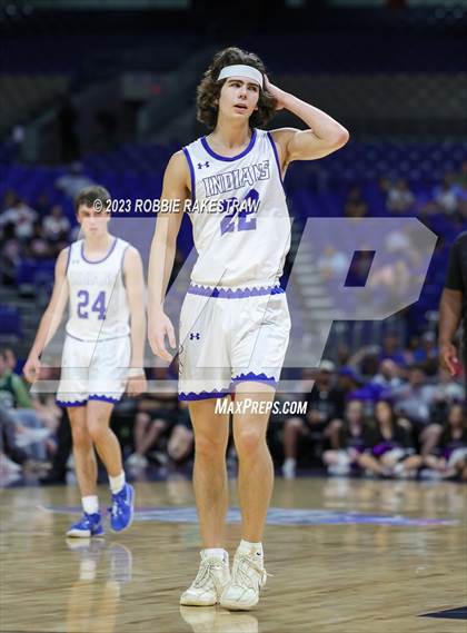 Thumbnail 2 in Lipan vs. LaPoynor (UIL 2A Basketball State Final) photogallery.
