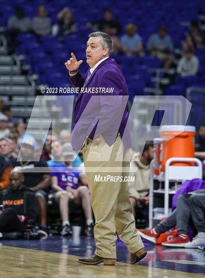 Thumbnail 1 in Lipan vs. LaPoynor (UIL 2A Basketball State Final) photogallery.