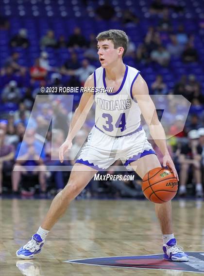 Thumbnail 1 in Lipan vs. LaPoynor (UIL 2A Basketball State Final) photogallery.