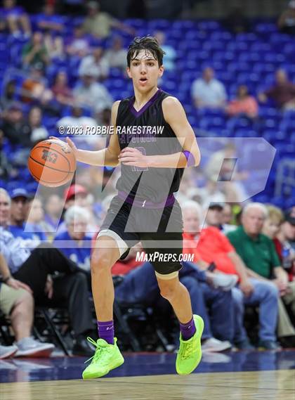 Thumbnail 2 in Lipan vs. LaPoynor (UIL 2A Basketball State Final) photogallery.