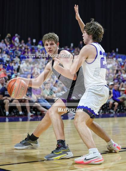 Thumbnail 3 in Lipan vs. LaPoynor (UIL 2A Basketball State Final) photogallery.