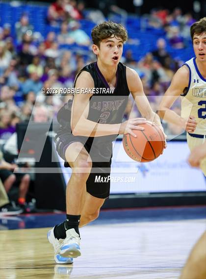 Thumbnail 3 in Lipan vs. LaPoynor (UIL 2A Basketball State Final) photogallery.