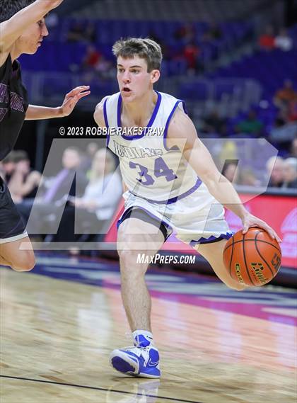 Thumbnail 3 in Lipan vs. LaPoynor (UIL 2A Basketball State Final) photogallery.
