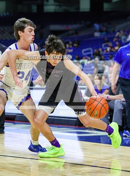 Thumbnail 2 in Lipan vs. LaPoynor (UIL 2A Basketball State Final) photogallery.