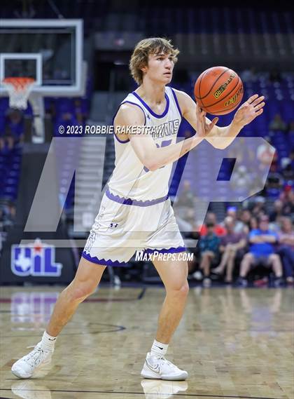 Thumbnail 3 in Lipan vs. LaPoynor (UIL 2A Basketball State Final) photogallery.