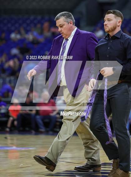 Thumbnail 1 in Lipan vs. LaPoynor (UIL 2A Basketball State Final) photogallery.