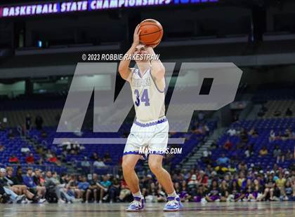 Thumbnail 3 in Lipan vs. LaPoynor (UIL 2A Basketball State Final) photogallery.