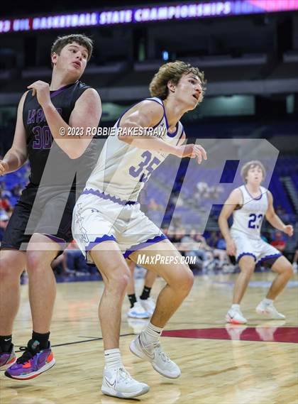 Thumbnail 2 in Lipan vs. LaPoynor (UIL 2A Basketball State Final) photogallery.