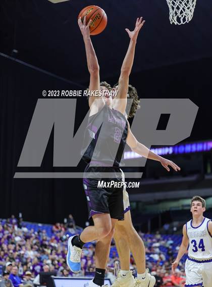 Thumbnail 3 in Lipan vs. LaPoynor (UIL 2A Basketball State Final) photogallery.