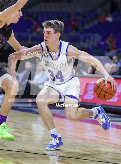 Thumbnail 1 in Lipan vs. LaPoynor (UIL 2A Basketball State Final) photogallery.