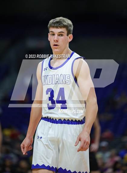 Thumbnail 1 in Lipan vs. LaPoynor (UIL 2A Basketball State Final) photogallery.