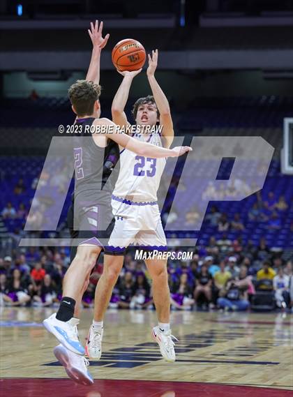 Thumbnail 3 in Lipan vs. LaPoynor (UIL 2A Basketball State Final) photogallery.