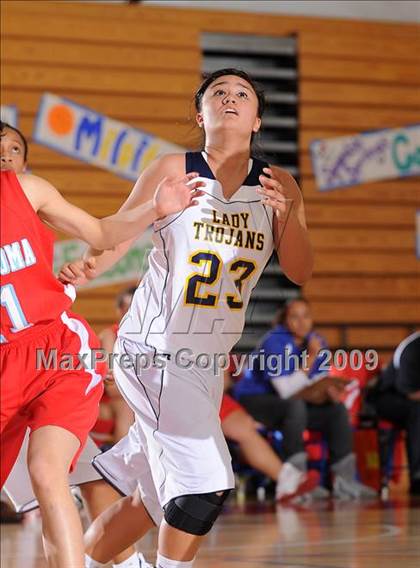 Thumbnail 3 in Mira Loma vs. Milpitas (Bulldog Winter Classic) photogallery.