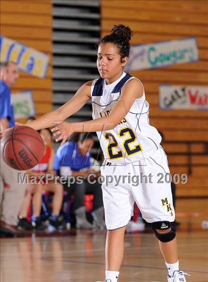 Thumbnail 3 in Mira Loma vs. Milpitas (Bulldog Winter Classic) photogallery.