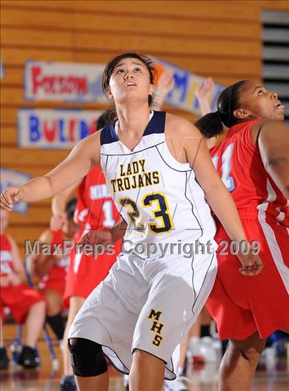 Thumbnail 3 in Mira Loma vs. Milpitas (Bulldog Winter Classic) photogallery.