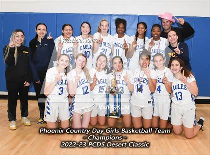 Thumbnail 3 in Phoenix Country Day vs. St. Johns (Championship - PCDS Desert Classic) photogallery.