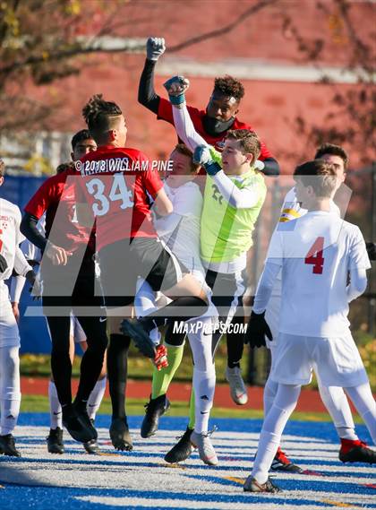 Thumbnail 1 in Somers vs. Amityville Memorial (NYSPHSAA Class A Final) photogallery.