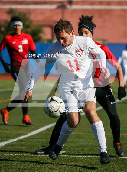 Thumbnail 3 in Somers vs. Amityville Memorial (NYSPHSAA Class A Final) photogallery.