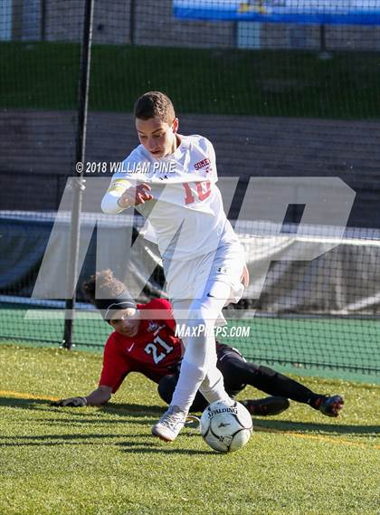 Thumbnail 3 in Somers vs. Amityville Memorial (NYSPHSAA Class A Final) photogallery.