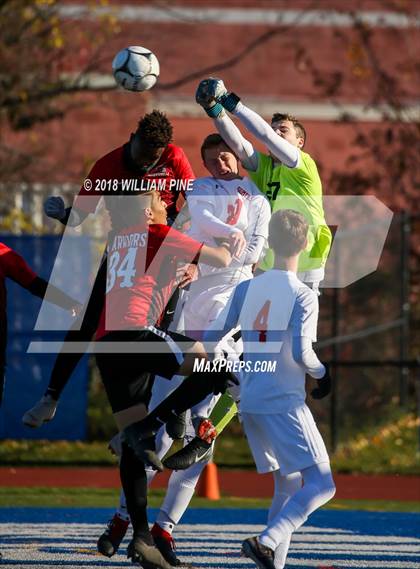 Thumbnail 3 in Somers vs. Amityville Memorial (NYSPHSAA Class A Final) photogallery.