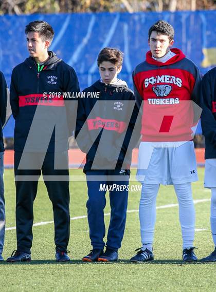 Thumbnail 2 in Somers vs. Amityville Memorial (NYSPHSAA Class A Final) photogallery.