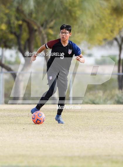 Thumbnail 2 in NFL Yet Academy @ Tempe Prep (AIA Division 3A 1st Round Playoff)  photogallery.