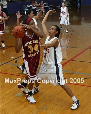 Thumbnail 1 in Pacific Hills vs. Notre Dame Academy (St. Anthony Tourney) photogallery.