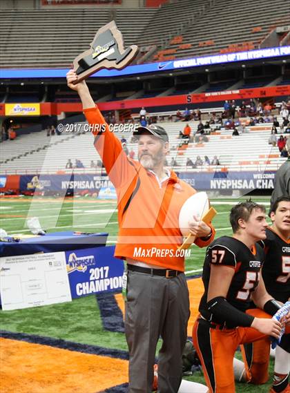 Thumbnail 2 in Cambridge vs. Maple Grove (NYSPHSAA Class D Championship) photogallery.