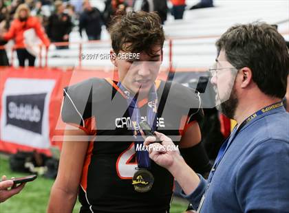 Thumbnail 1 in Cambridge vs. Maple Grove (NYSPHSAA Class D Championship) photogallery.