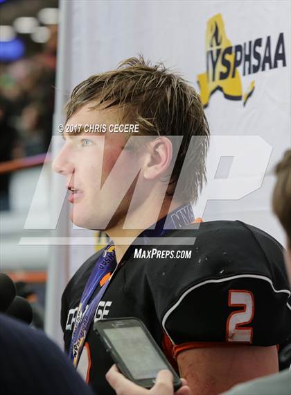 Thumbnail 2 in Cambridge vs. Maple Grove (NYSPHSAA Class D Championship) photogallery.