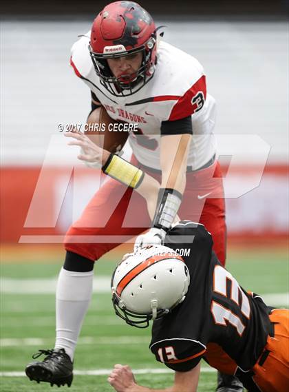 Thumbnail 1 in Cambridge vs. Maple Grove (NYSPHSAA Class D Championship) photogallery.
