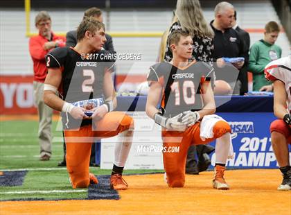 Thumbnail 3 in Cambridge vs. Maple Grove (NYSPHSAA Class D Championship) photogallery.