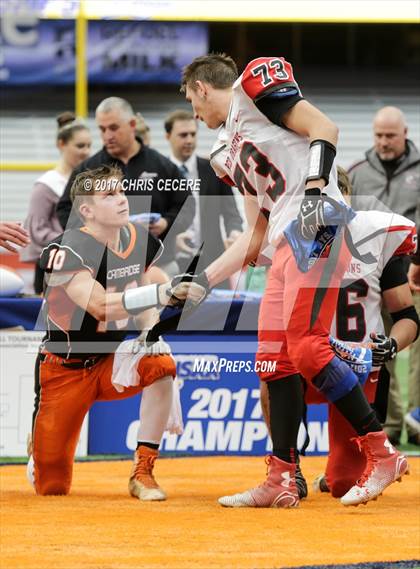 Thumbnail 3 in Cambridge vs. Maple Grove (NYSPHSAA Class D Championship) photogallery.
