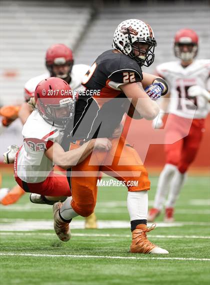 Thumbnail 3 in Cambridge vs. Maple Grove (NYSPHSAA Class D Championship) photogallery.