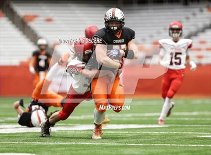 Thumbnail 2 in Cambridge vs. Maple Grove (NYSPHSAA Class D Championship) photogallery.