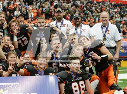 Thumbnail 1 in Cambridge vs. Maple Grove (NYSPHSAA Class D Championship) photogallery.
