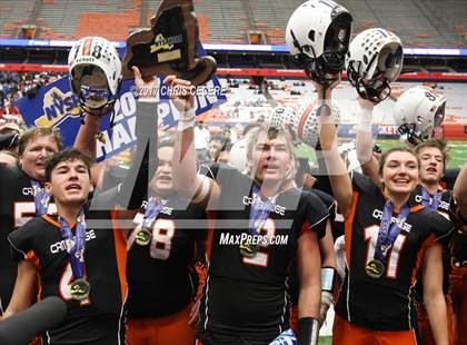 Thumbnail 3 in Cambridge vs. Maple Grove (NYSPHSAA Class D Championship) photogallery.