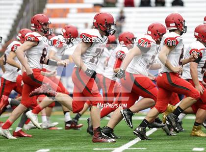 Thumbnail 2 in Cambridge vs. Maple Grove (NYSPHSAA Class D Championship) photogallery.