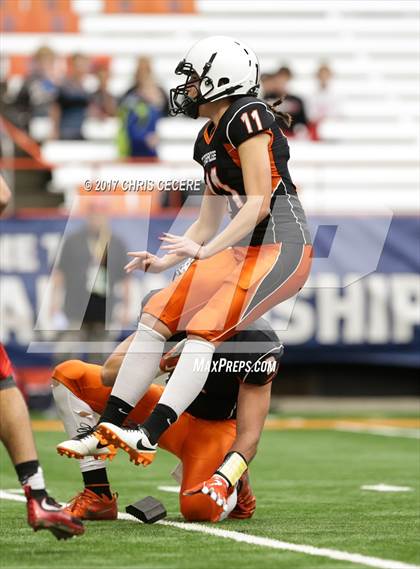 Thumbnail 3 in Cambridge vs. Maple Grove (NYSPHSAA Class D Championship) photogallery.