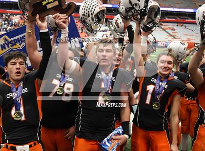 Thumbnail 3 in Cambridge vs. Maple Grove (NYSPHSAA Class D Championship) photogallery.