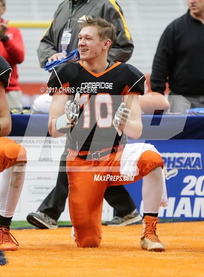 Thumbnail 2 in Cambridge vs. Maple Grove (NYSPHSAA Class D Championship) photogallery.